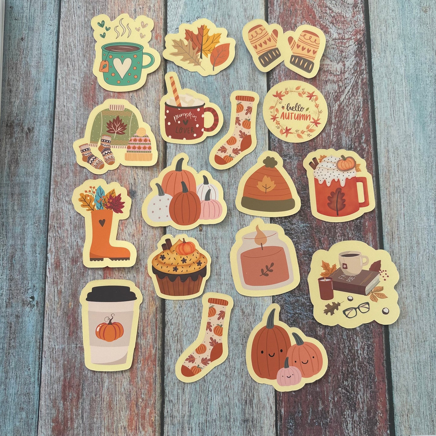 Autumn Pack A6 Notepad, Stickers, Pen and Bookmark