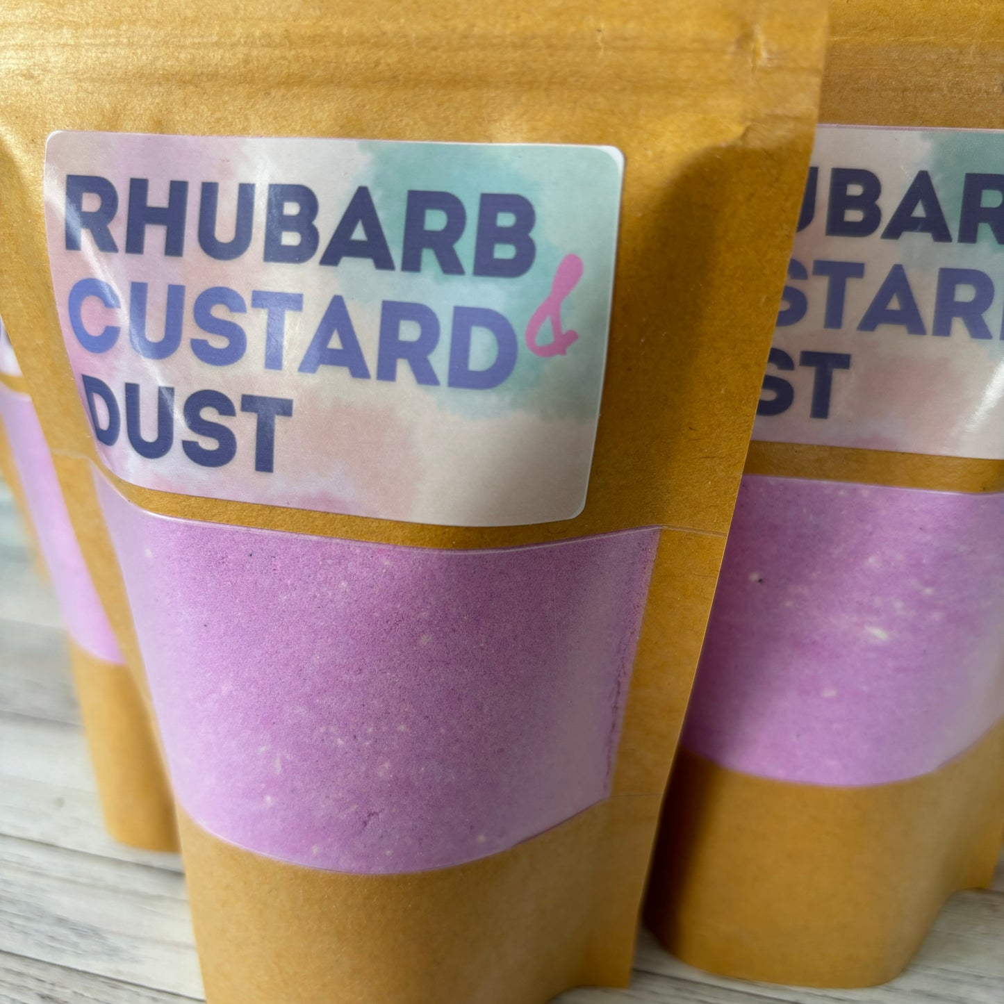 Rhubarb And Custard Bath Dust