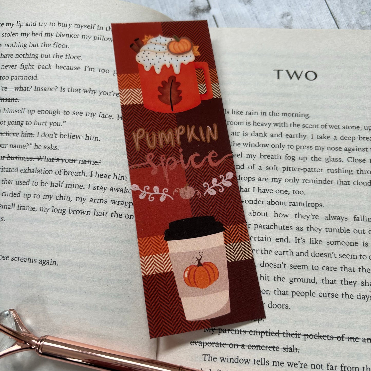 Bookmark - Pumpkin Spice