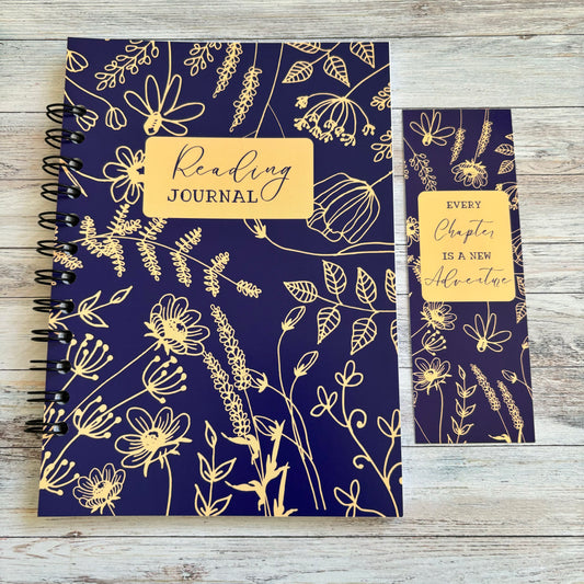 Reading Journal: TBR, Reading Log, Book Tracker, Book Reviews, Favourite Authors, Quotes And Best Reads.