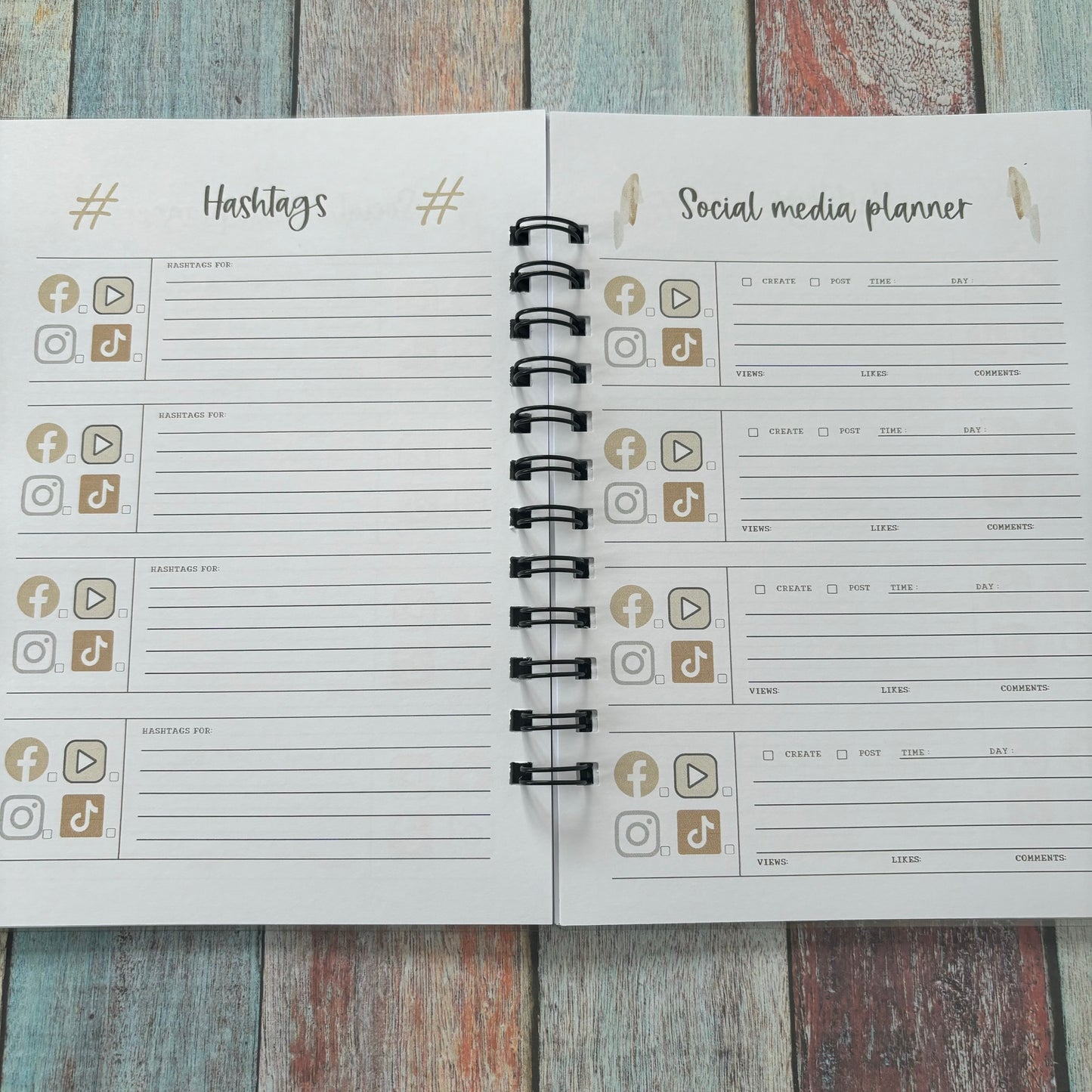 Social Media Planner For Content Creators