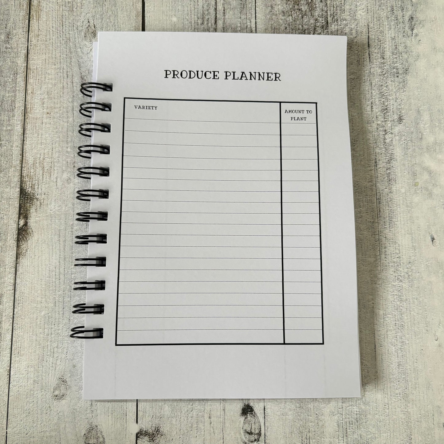 Garden Journal For Vegetable Growers