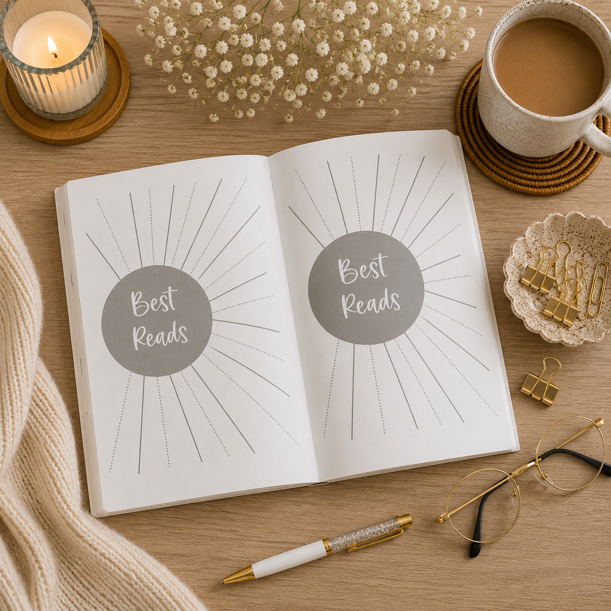 Purple Cowboy Romance Reading Journal | 400-Page A5 Book Tracker