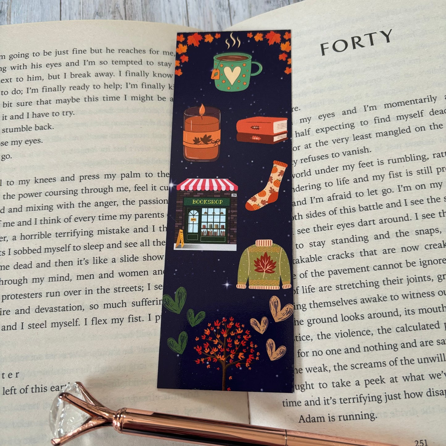 Bookmark - Cosy Autumn