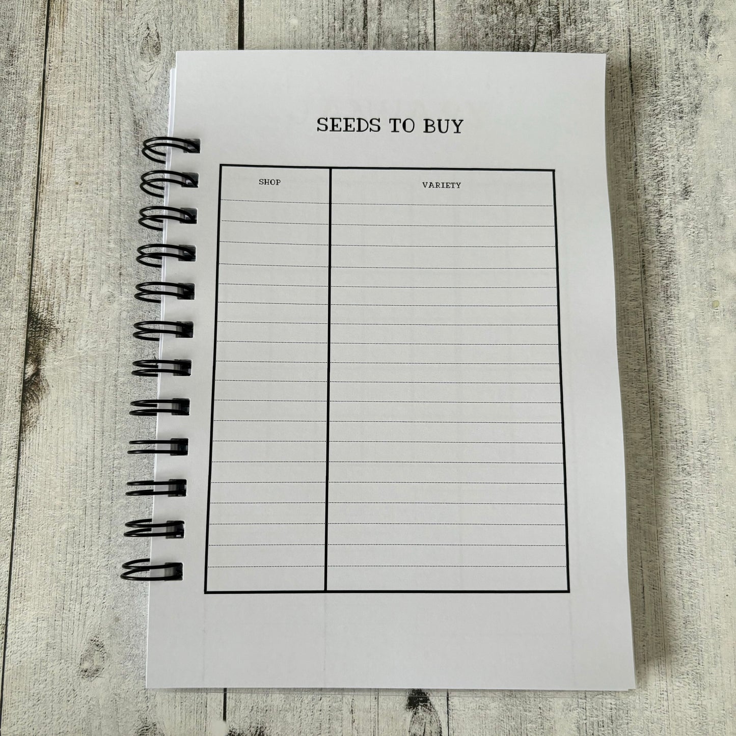 Garden Journal For Vegetable Growers