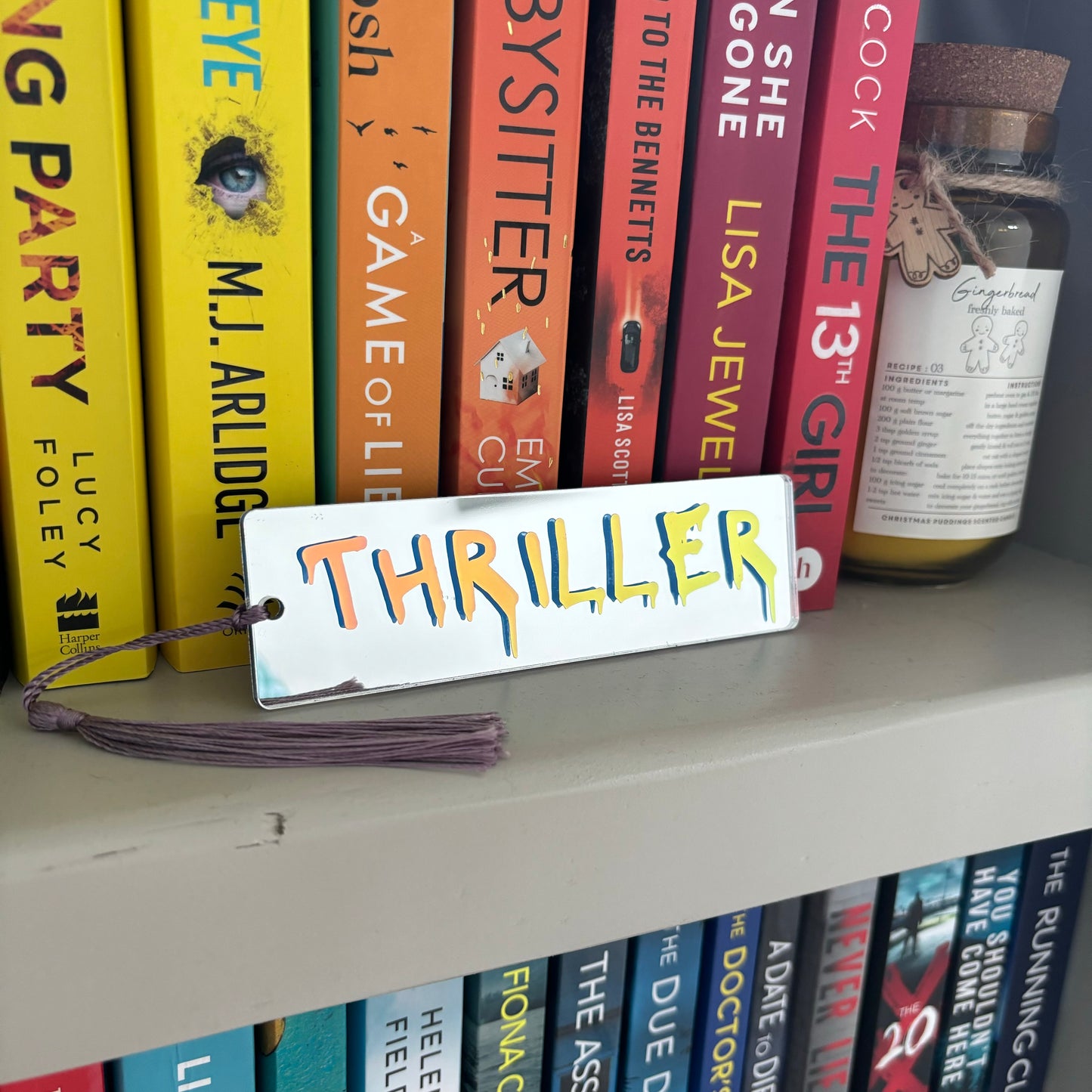 Mirror Acrylic Bookmark