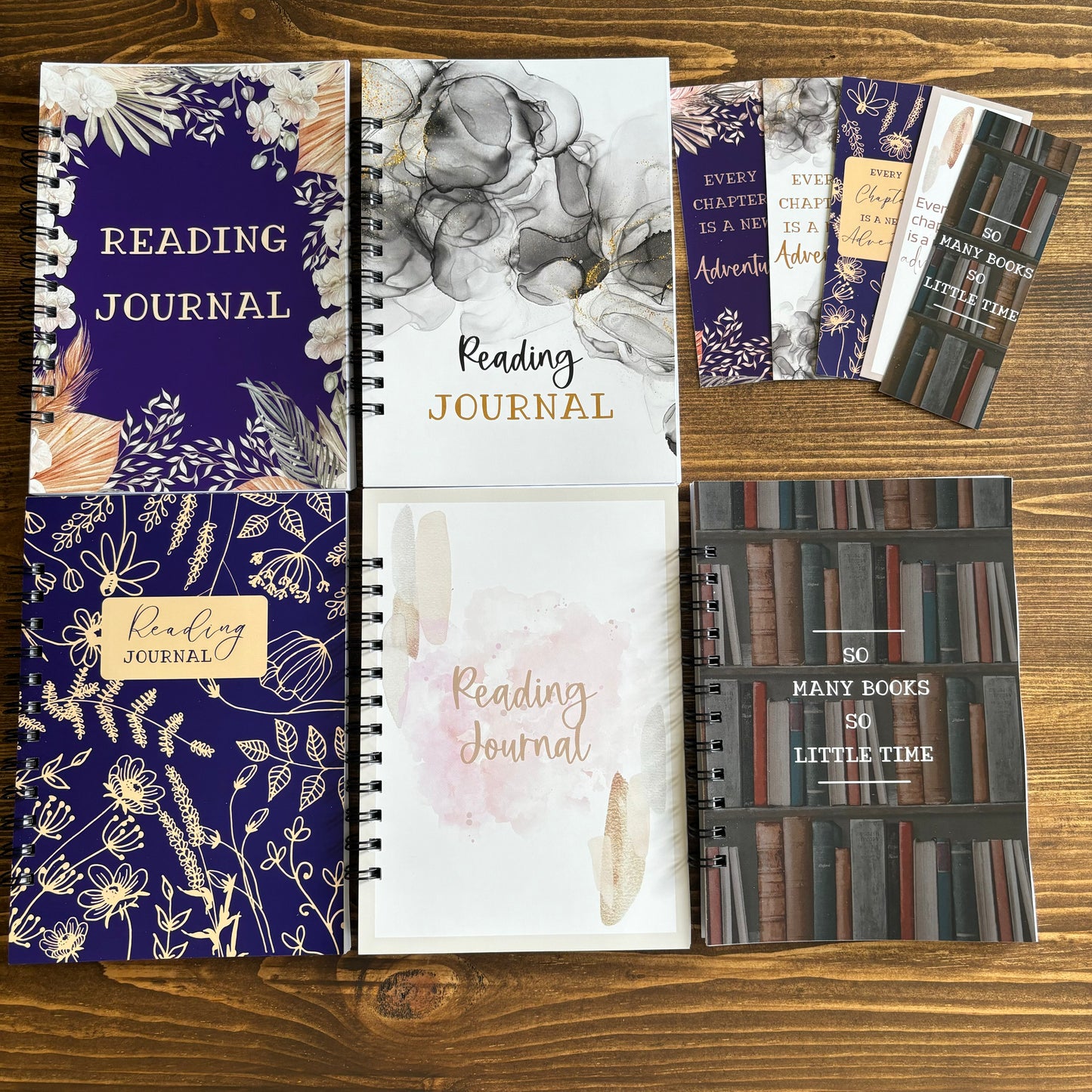 Custom Reading Journal. Choose A Cover, Choose A Style.