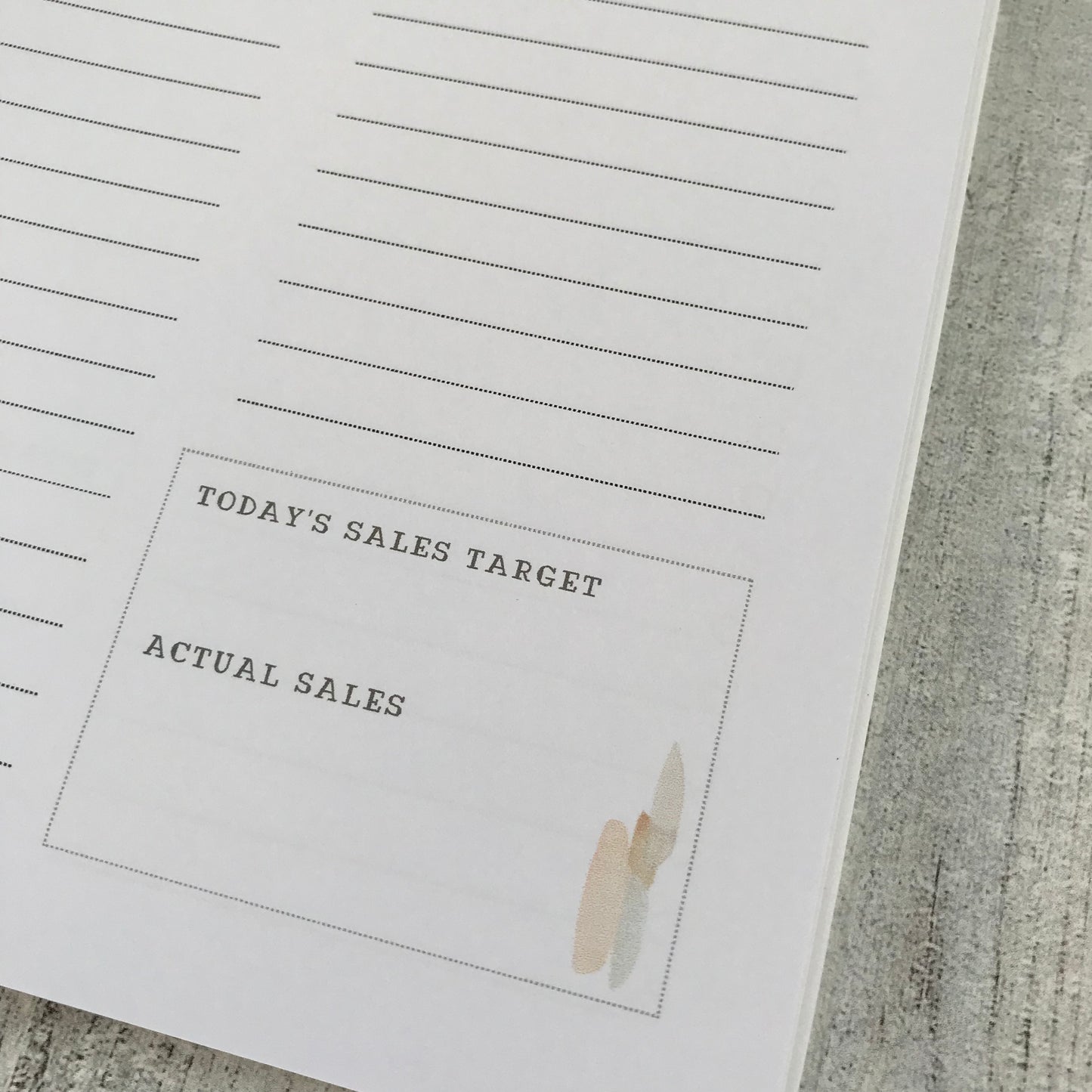 Daily Planner For Small Business