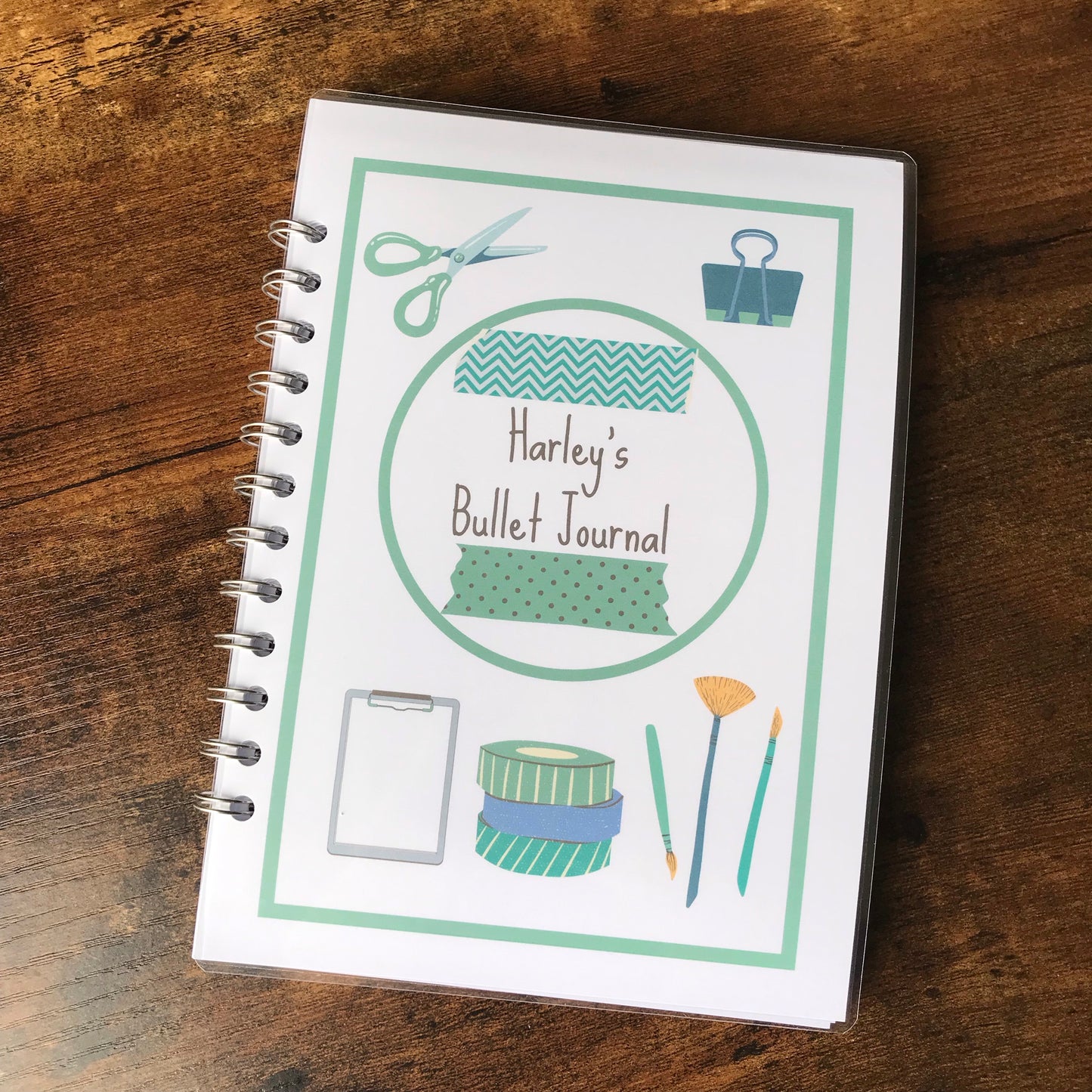 Personalised Kids Bullet Journal