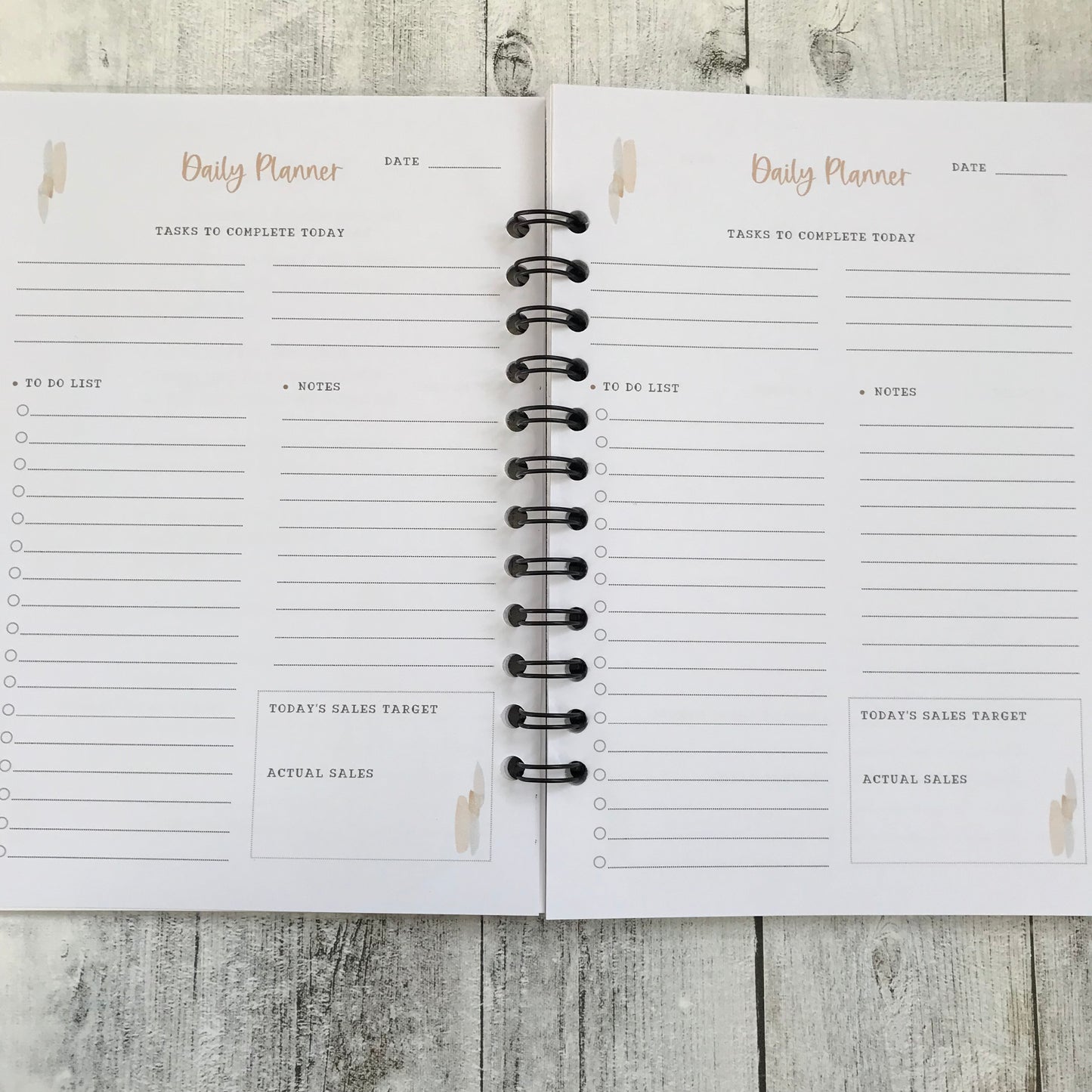 Daily Planner For Small Business