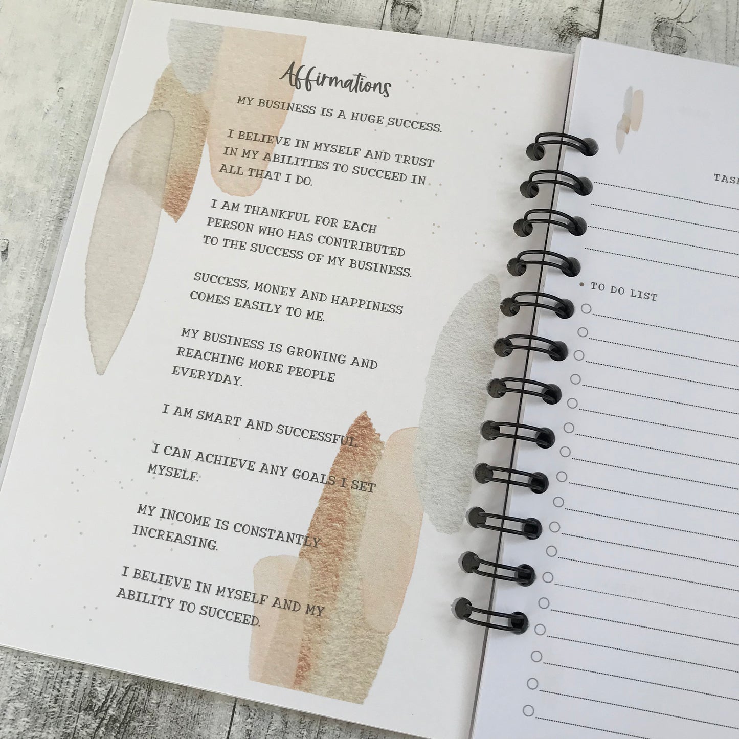 Daily Planner For Small Business