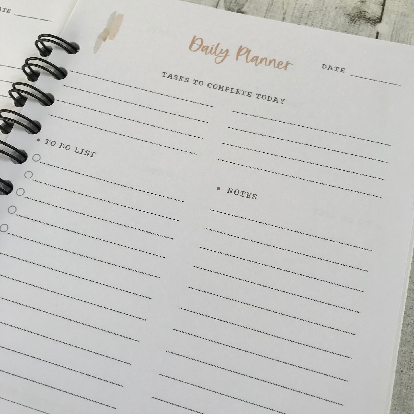 Daily Planner For Small Business