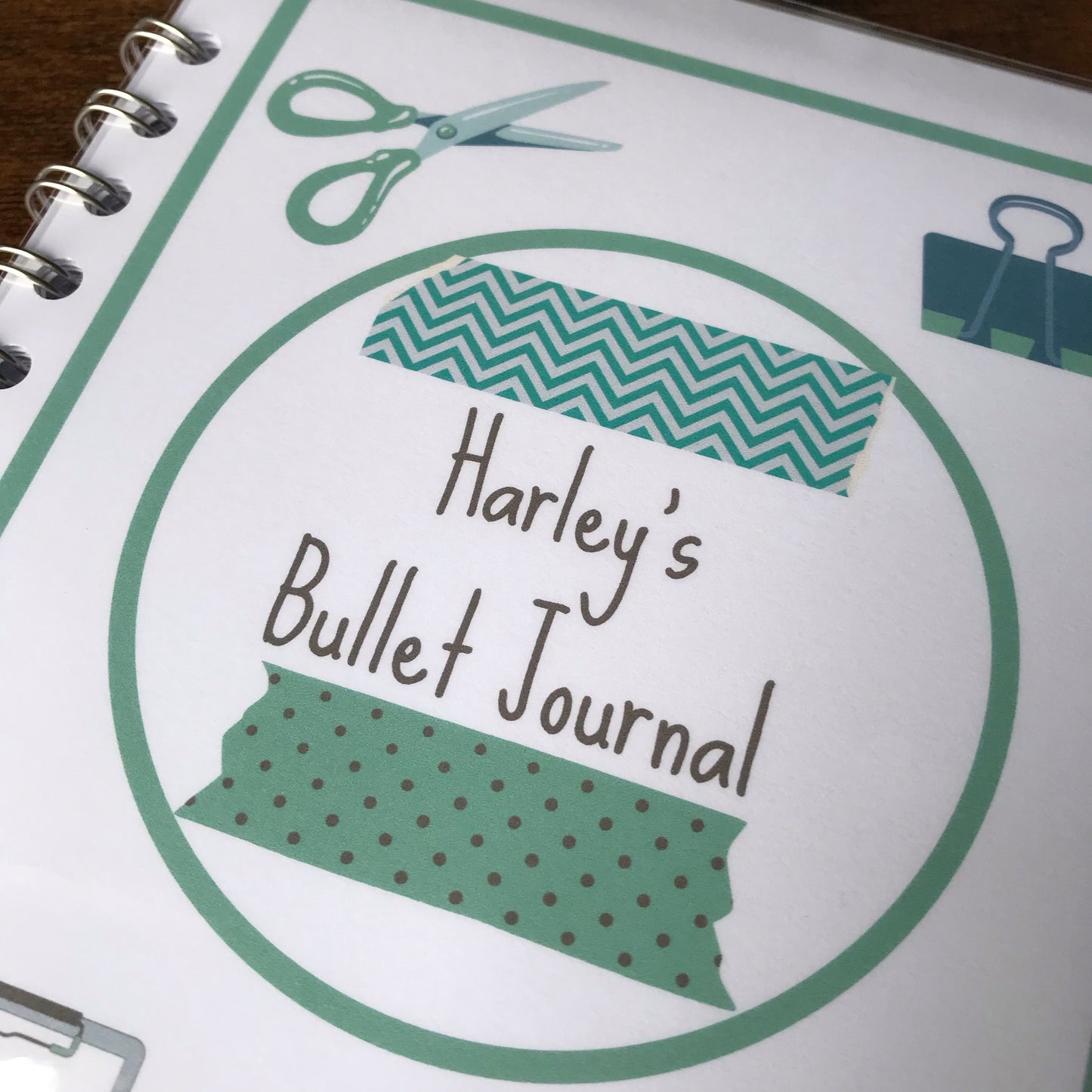 Personalised Kids Bullet Journal