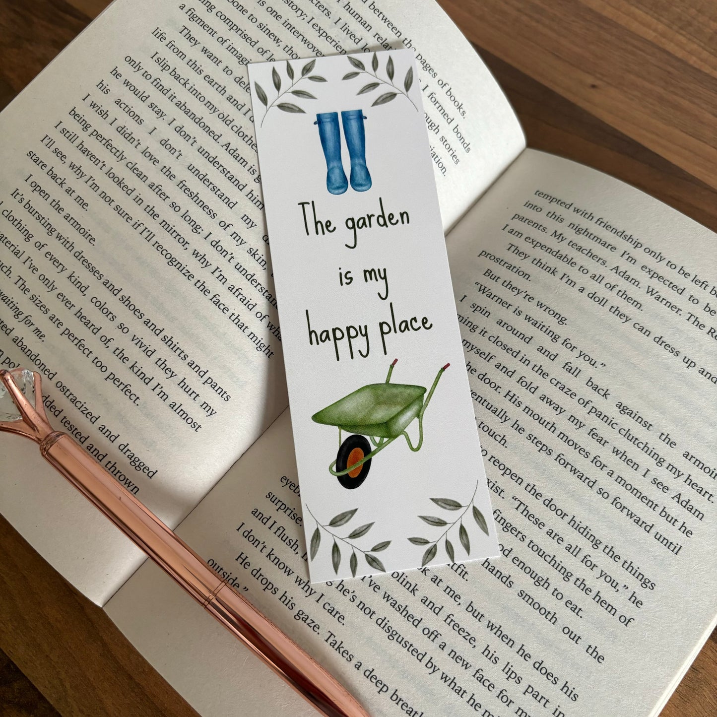 Bookmark - Gardening Wheelbarrow