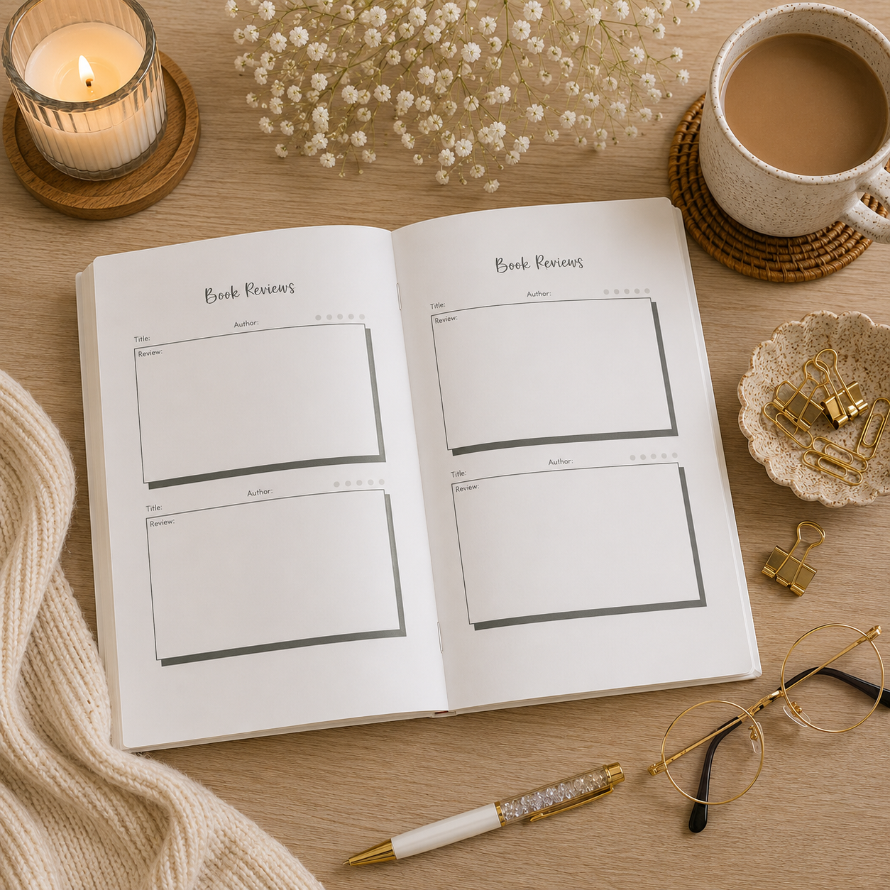 Purple Cowboy Romance Reading Journal | 400-Page A5 Book Tracker