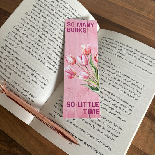 Bookmark - Pink Flowers