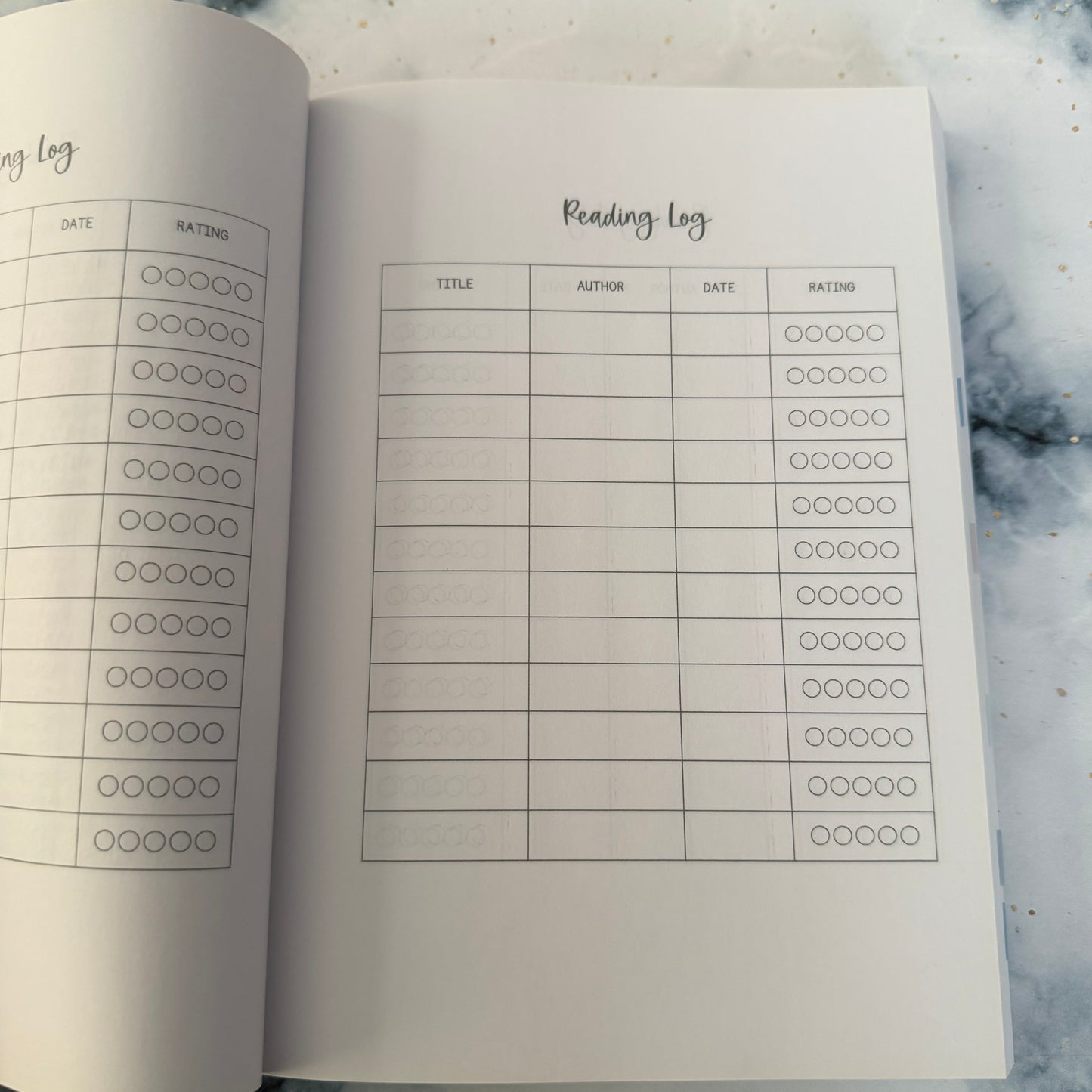 Purple Cowboy Romance Extensive Book Journal