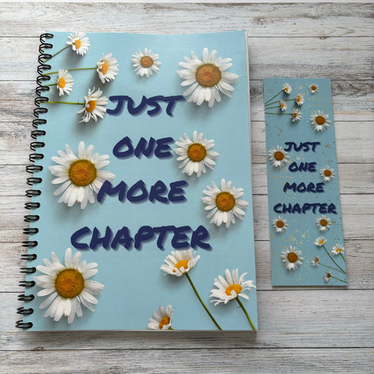 Blue Daisies Reading Journal: TBR, Reading Log, Book Tracker, Book Reviews, Favourite Authors, Quotes And Best Reads.