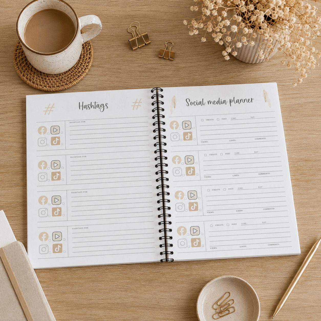 Social Media Planner For Content Creators