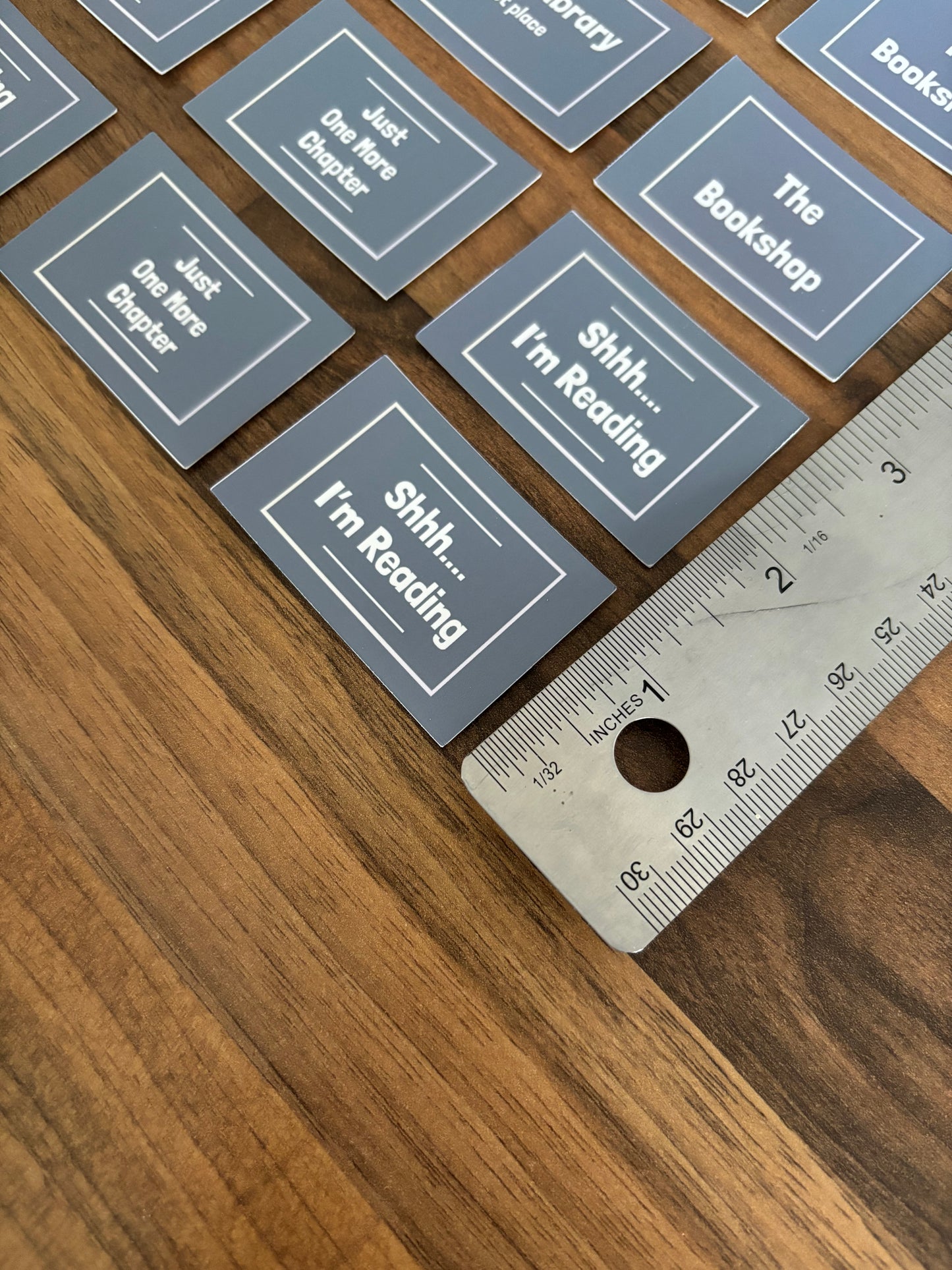 Stickers Only. Vinyl Bookish Stickers.