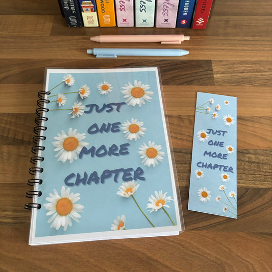 Blue Daisies Reading Journal: TBR, Reading Log, Book Tracker, Book Reviews, Favourite Authors, Quotes And Best Reads.