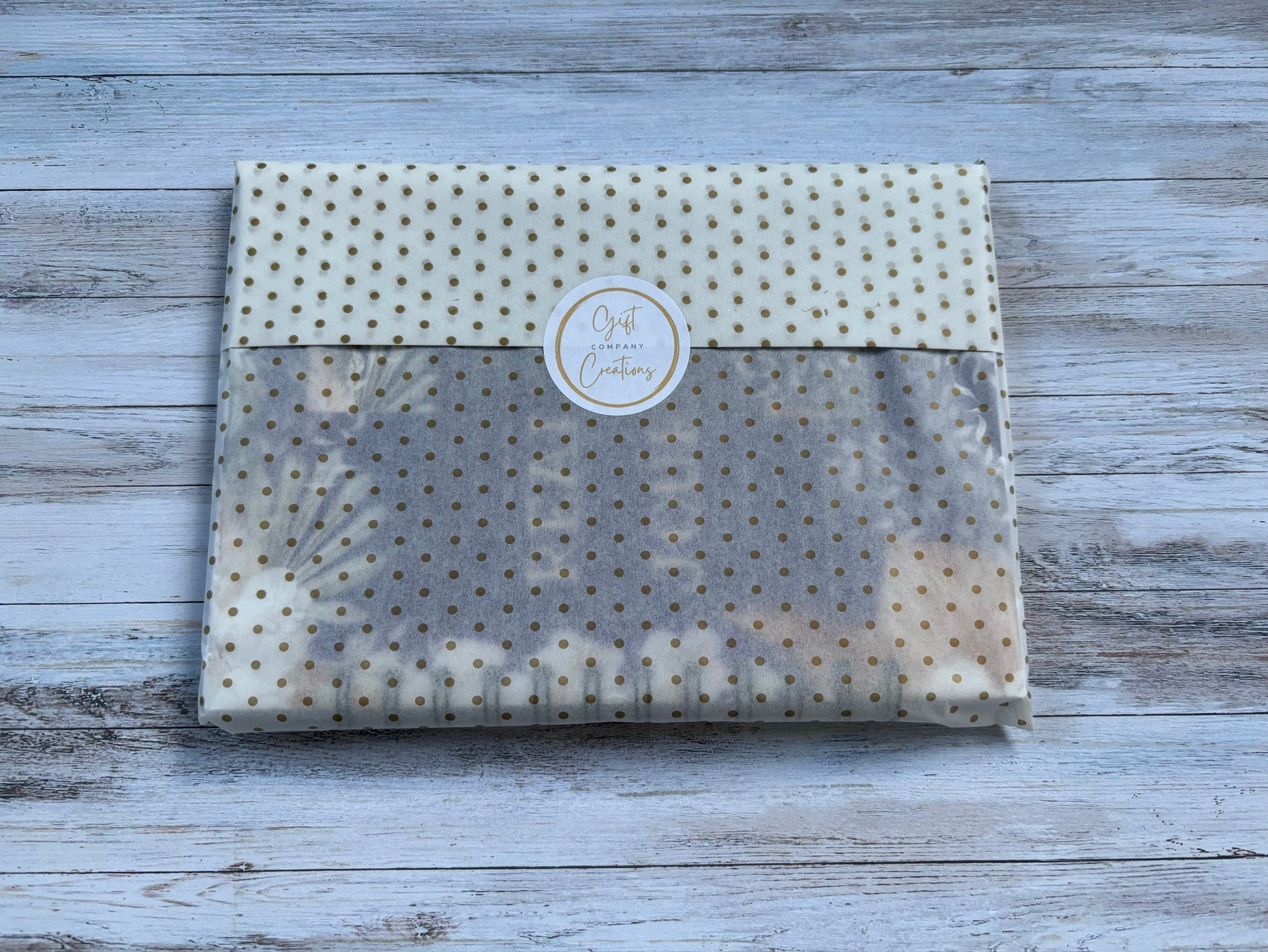 Gift wrapped reading journal