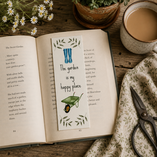 Bookmark - Gardening Wheelbarrow