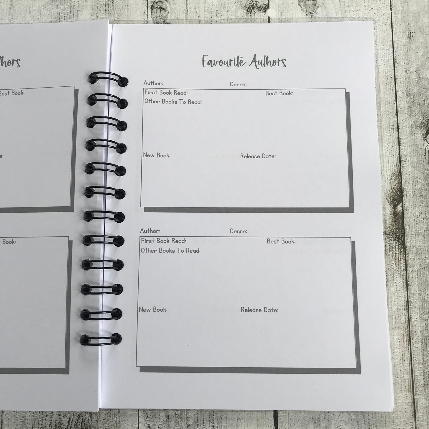 Reading Journal: TBR, Reading Log, Book Tracker, Book Reviews, Favourite Authors, Quotes And Best Reads.