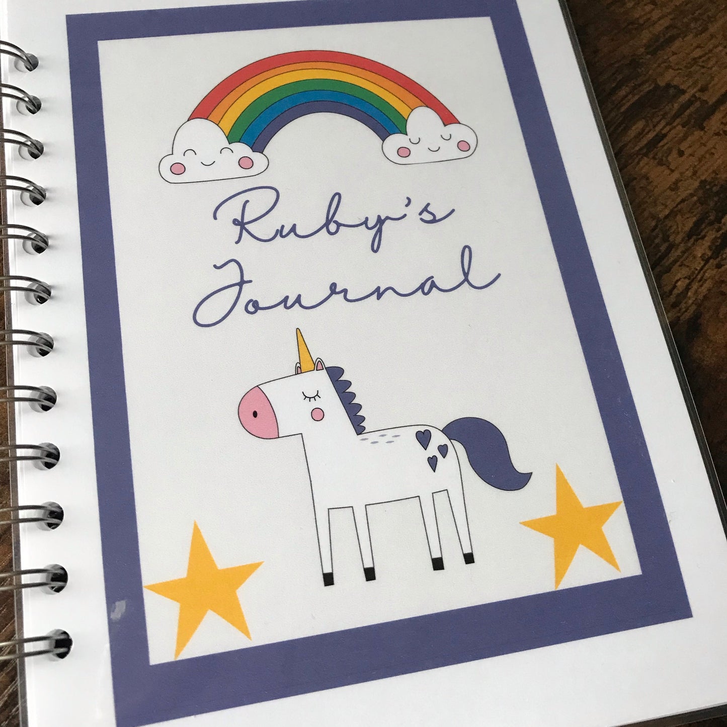 Personalised Unicorn Journal