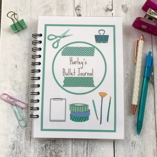 Personalised Kids Bullet Journal