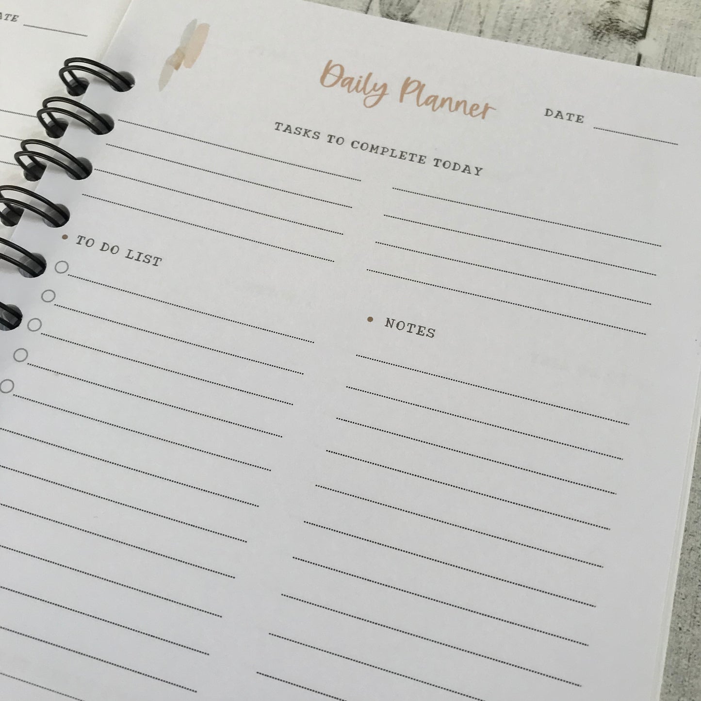 Daily Planner For Small Business
